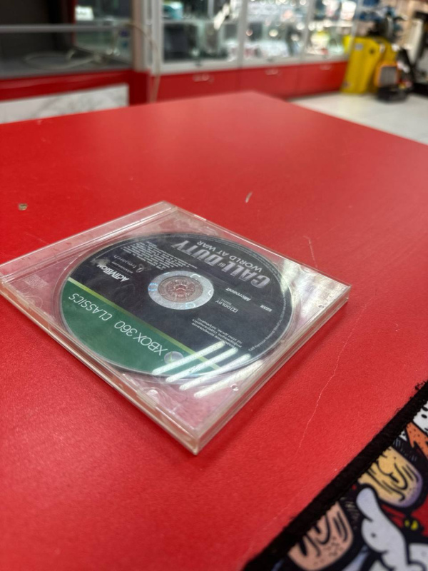 Игра Xbox CALL of DUTY world at war