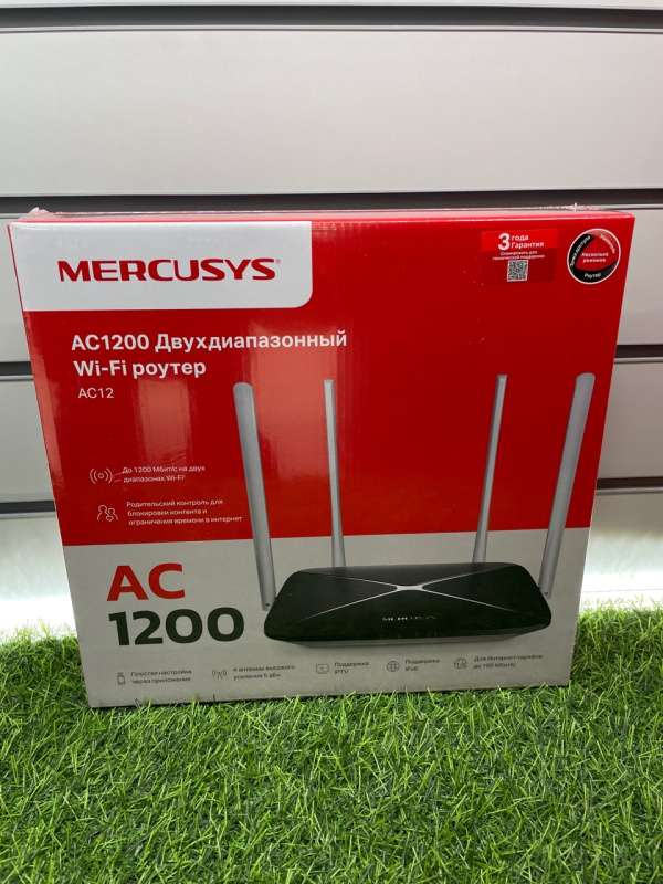 Роутер Mercusys Wi-Fi AC12