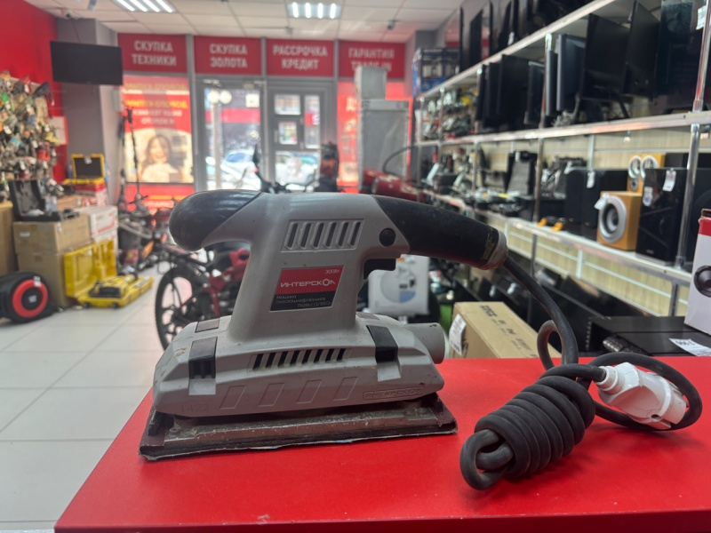 Шлифмашинка Интерскол ПШМ115/300э