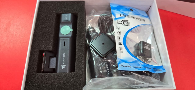 Регистратор Автомобильный видеорегистратор  Navitel R67 (2K)