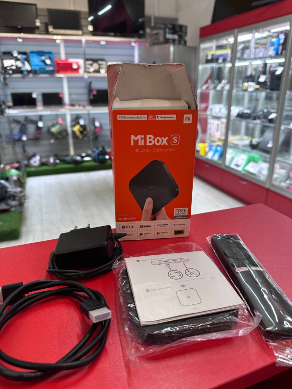 Смарт Приставка Xiaomi Mi Box S 4K Ultra HD set-top box